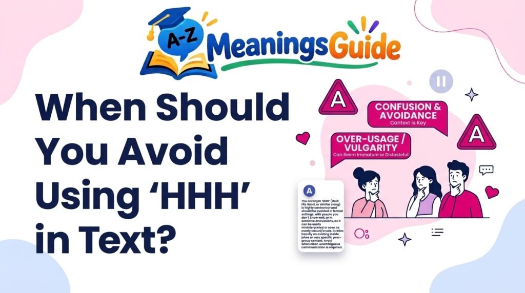 When You Should Avoid Using “hhh meaning in text”