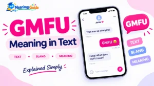 GMFU Meaning in Text